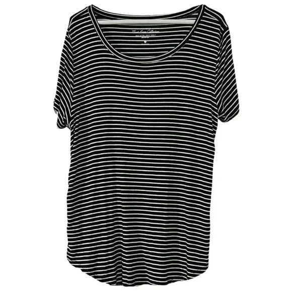 Large HOLLISTER Must Have Collection Striped T-Shirt - Picture 1 of 10